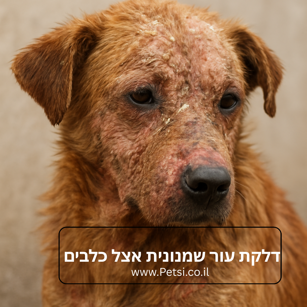 דלקת עור שמנונית אצל כלבים