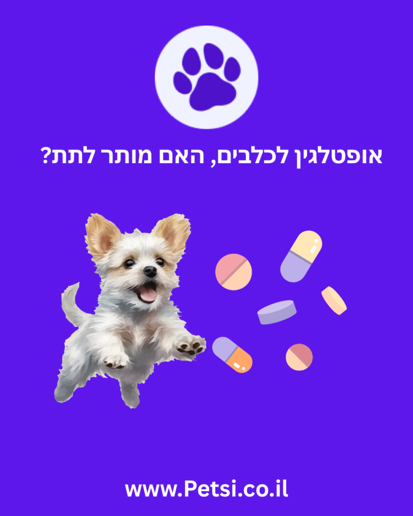 אופטלגין לכלבים, האם מותר לתת