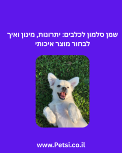 שמן סולומון לכלבים